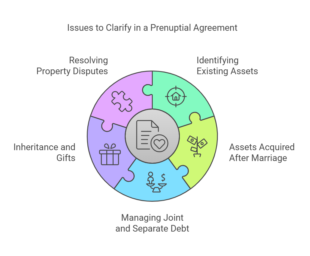 property in prenuptial agreement